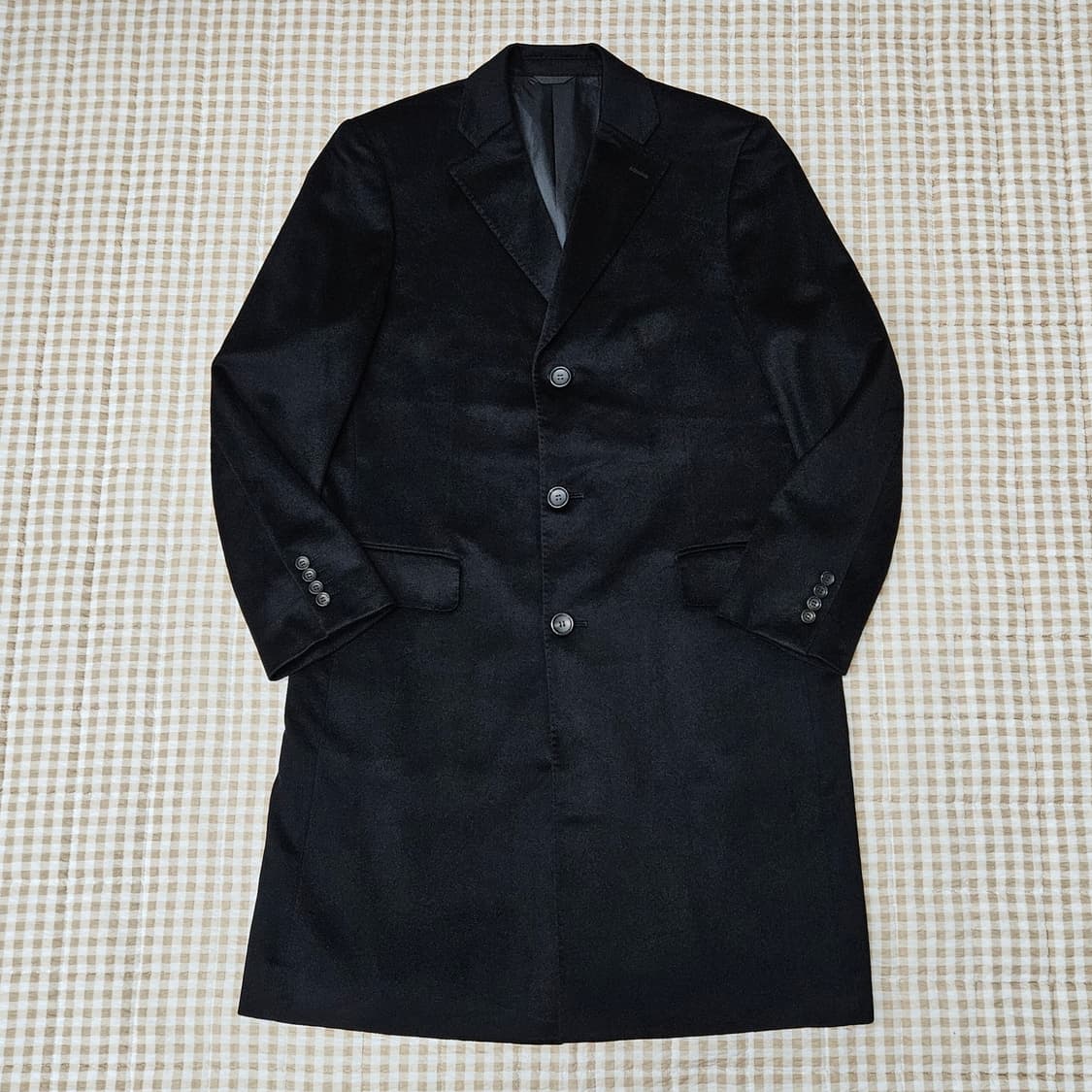 D'URBAN 캐시미어100 롱코트 남자100 상품이미지1