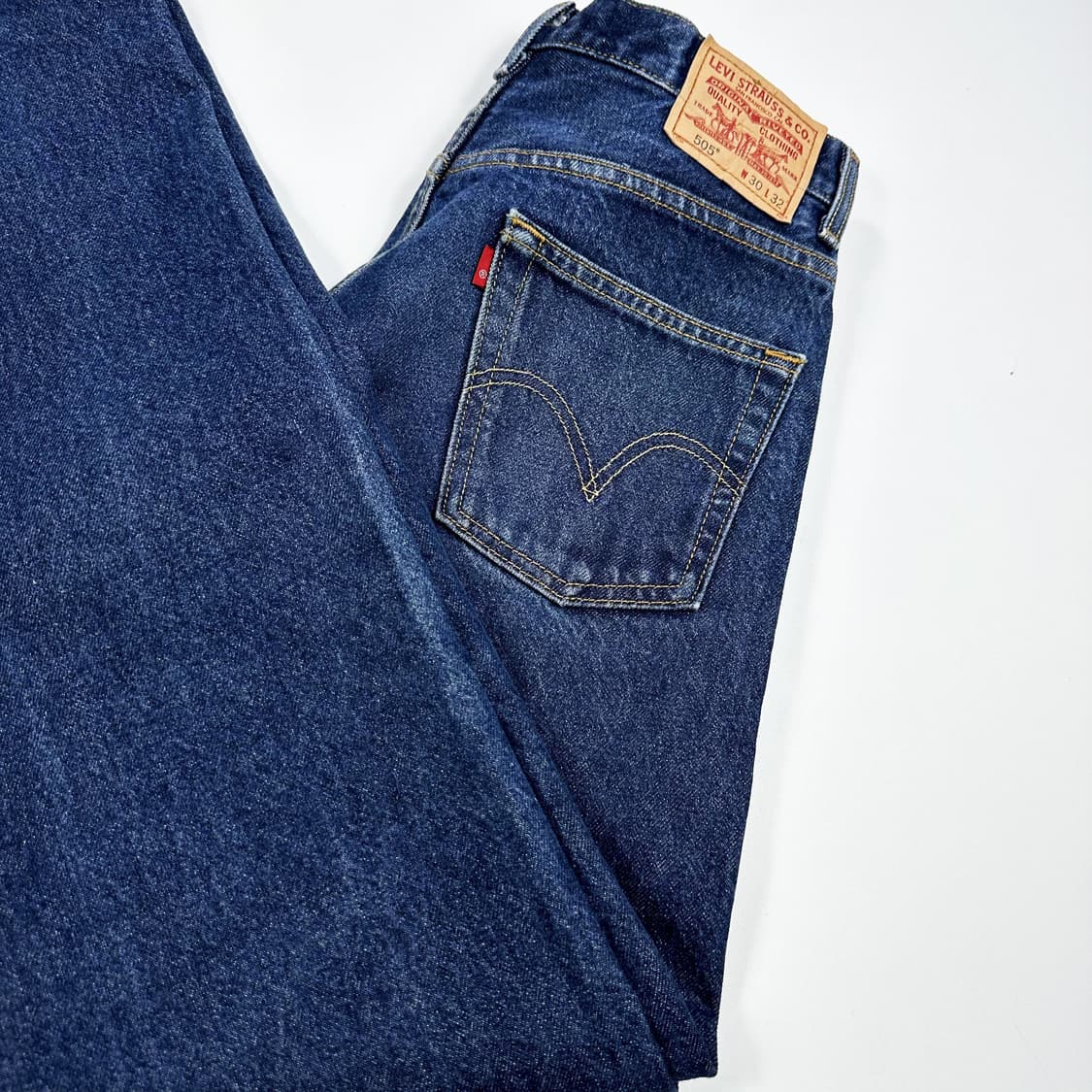 리바이스 505 오리지널 레귤러핏 데님팬츠 (30인치) 상품이미지1