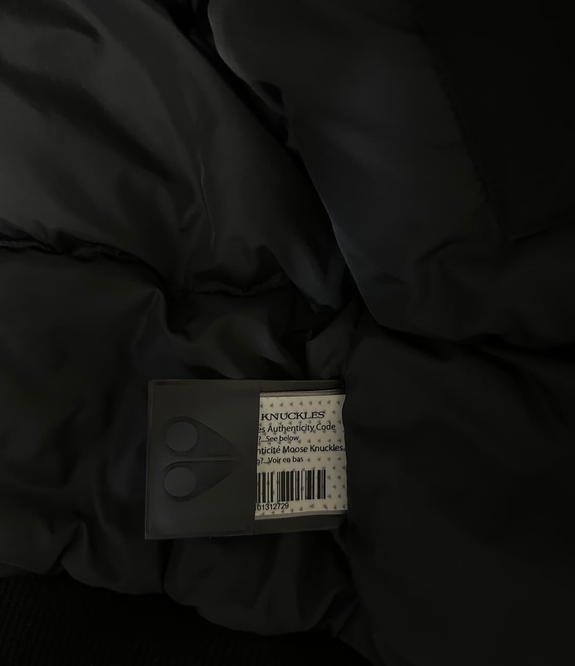 무스너클 발리스틱 레드디어 금장 패딩 상품이미지3