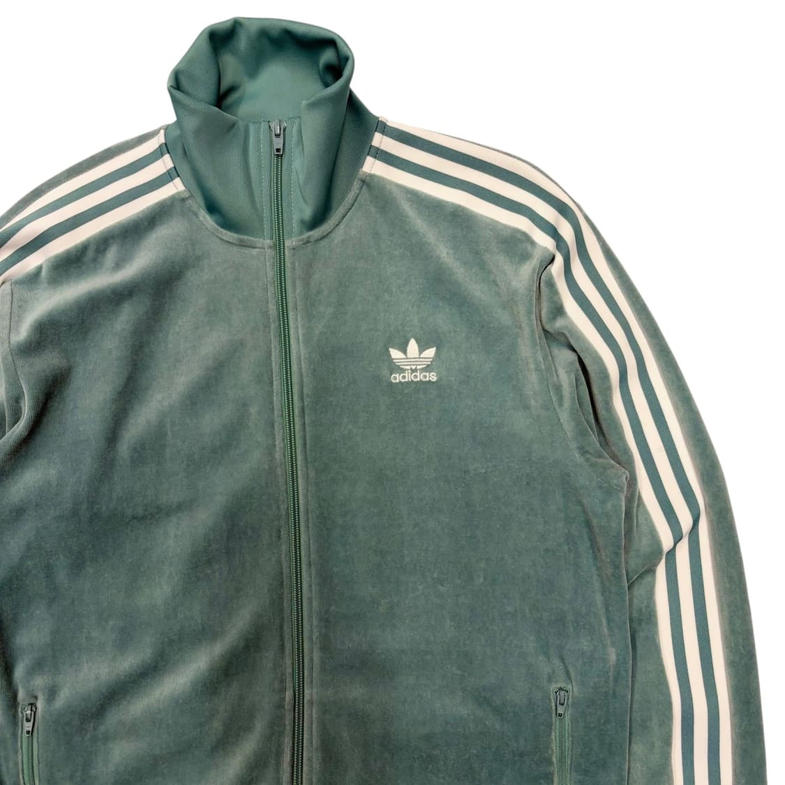 아디다스 민트 코지 벨루어 트랙탑 져지 XL 상품이미지2