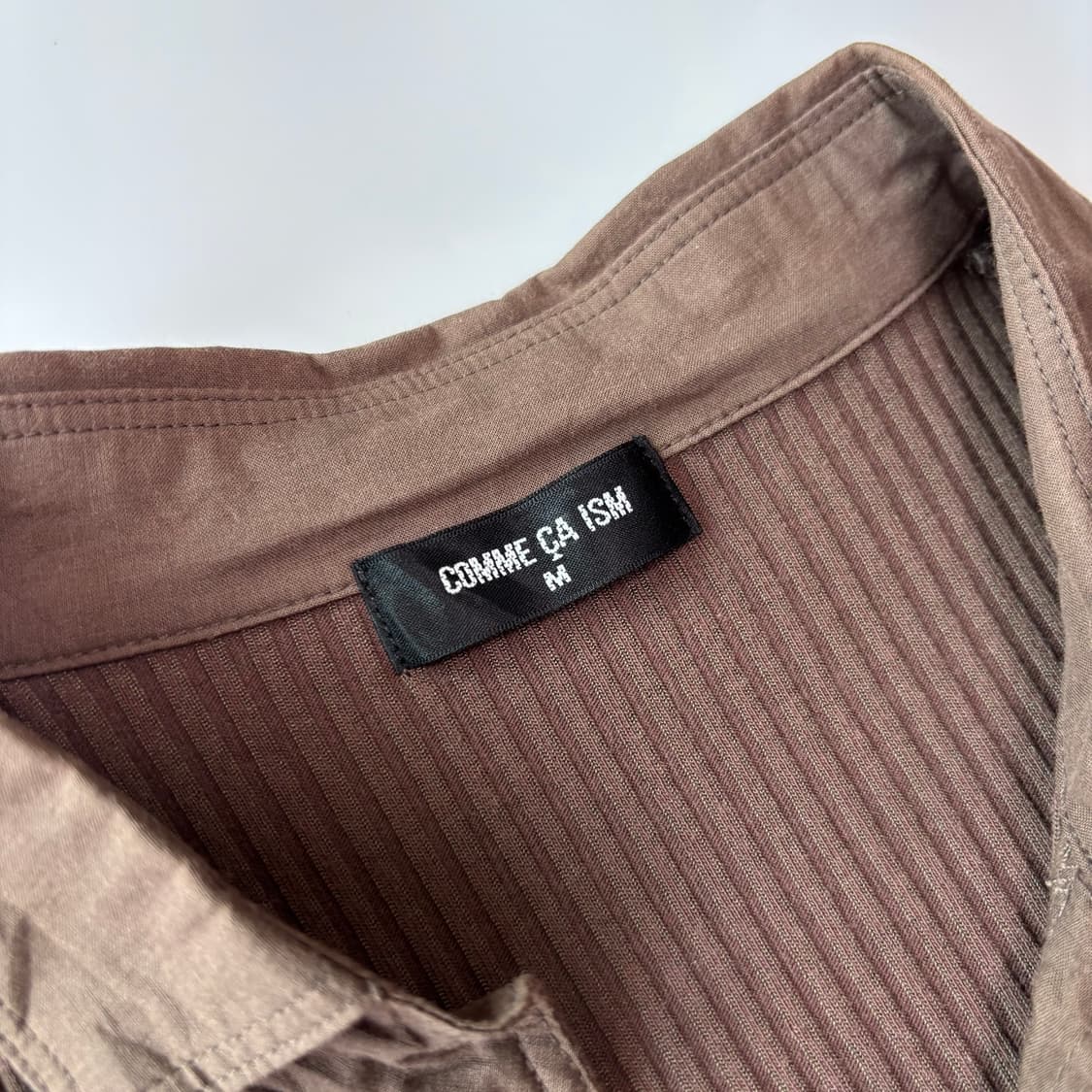 꼼사이즘(COMME ÇA ISM) 유틸리티 플리츠 셔츠 상품이미지2