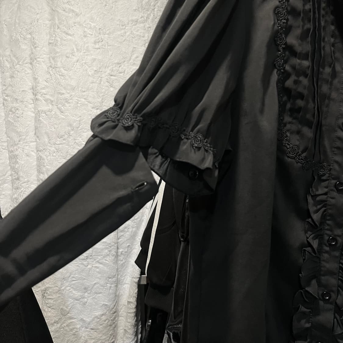 bodyline 바디라인 고딕 블라우스 고스펑크 공겜여주 고스로리 상품이미지5