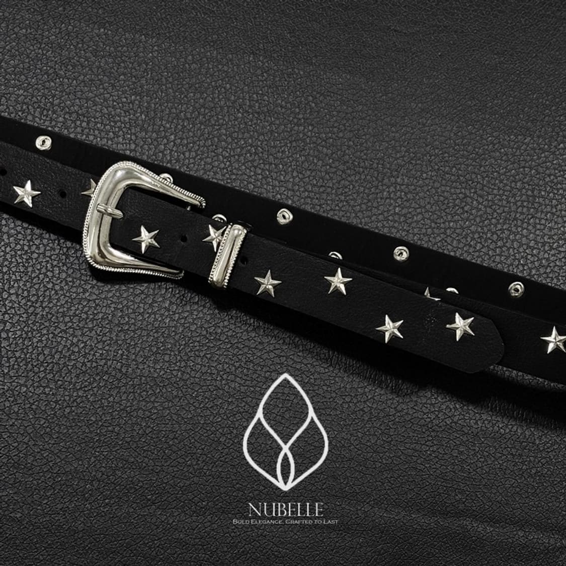 🌗 Star stud belt / 스타 별 스터드 웨스턴 벨트 상품이미지2