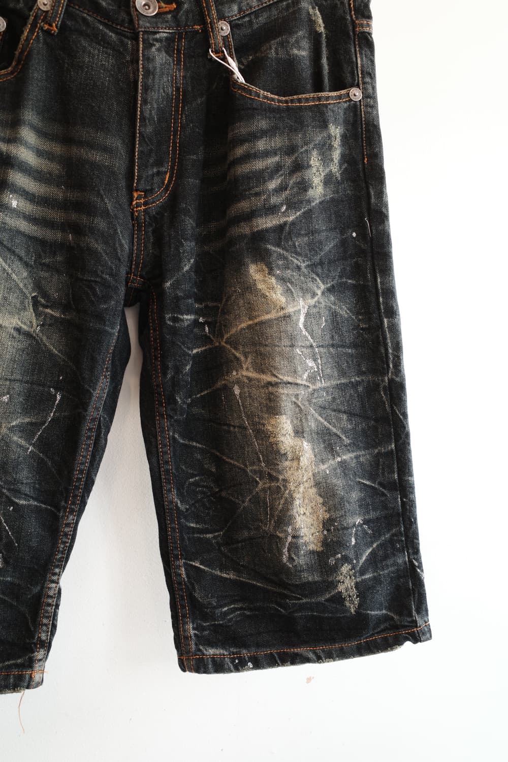 Japan brand 데님 쇼츠 (33인치)  상품이미지4