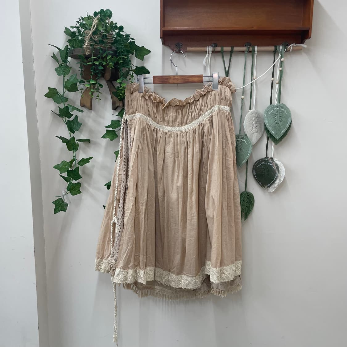 모리 페어리 cream 재팬 브랜드 리버시블 레이스  상품이미지2