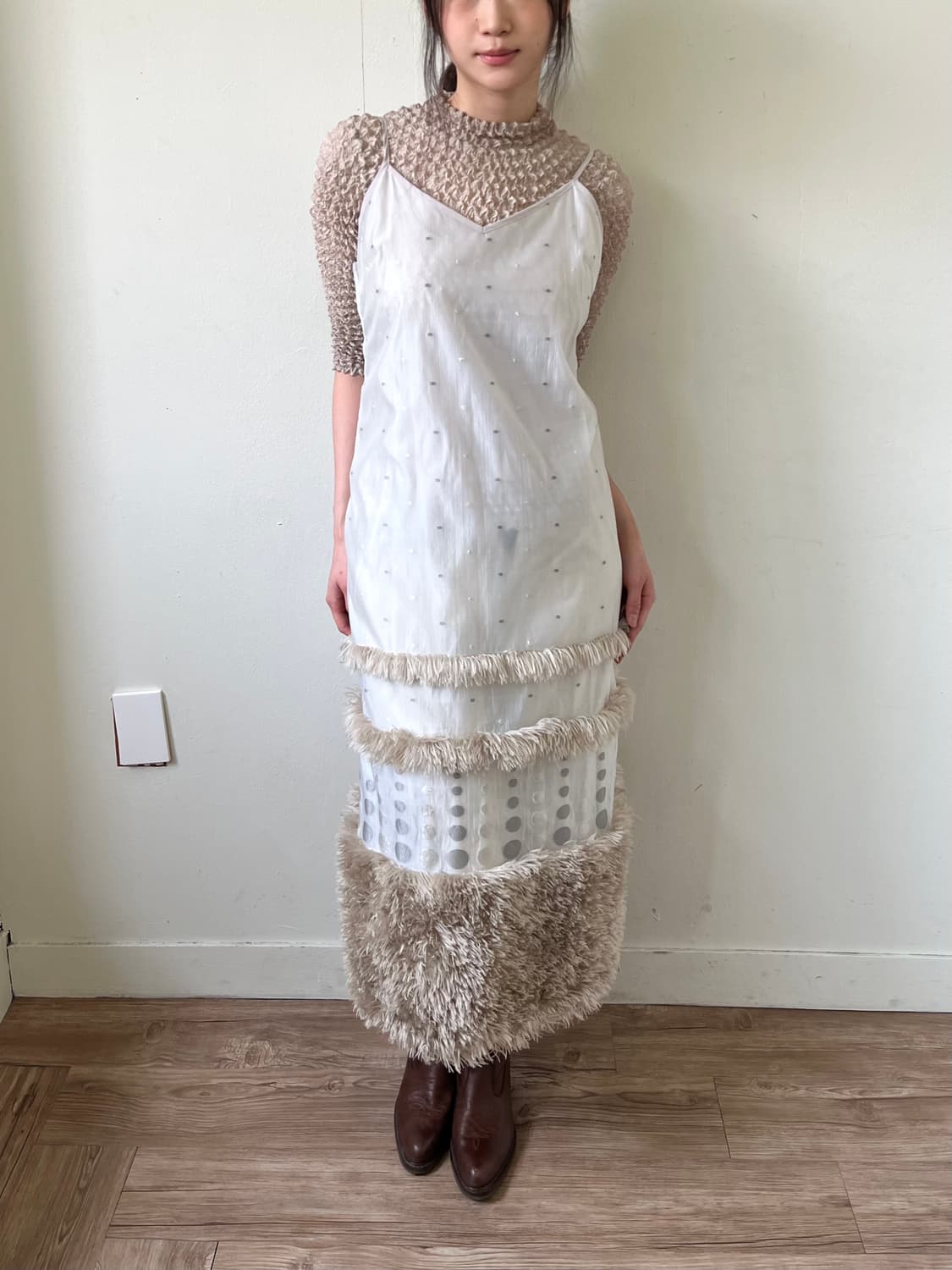 Lily Brown 백 로브 원피스 상품이미지7