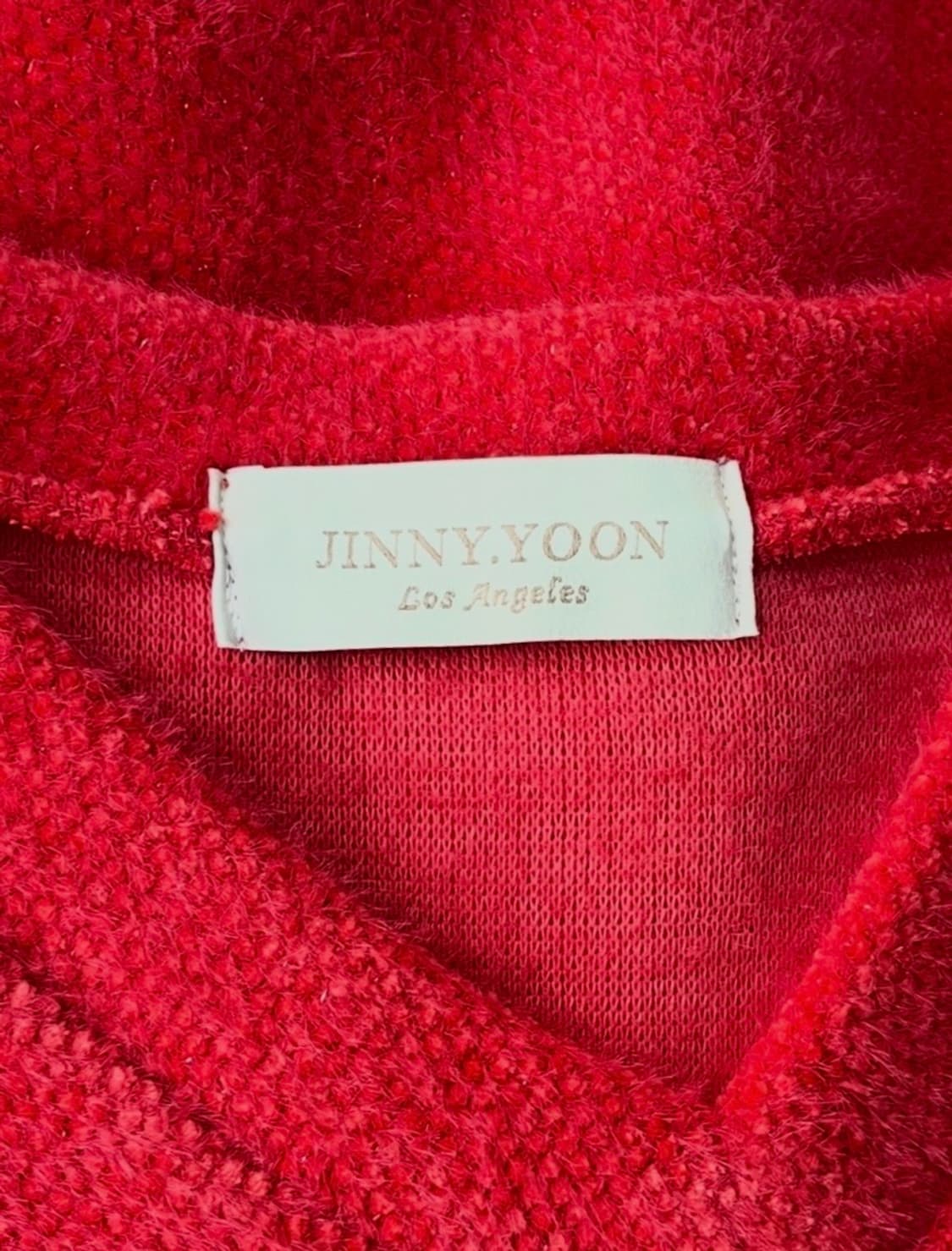 JINNY YOON 레드 니트 베스트  상품이미지6