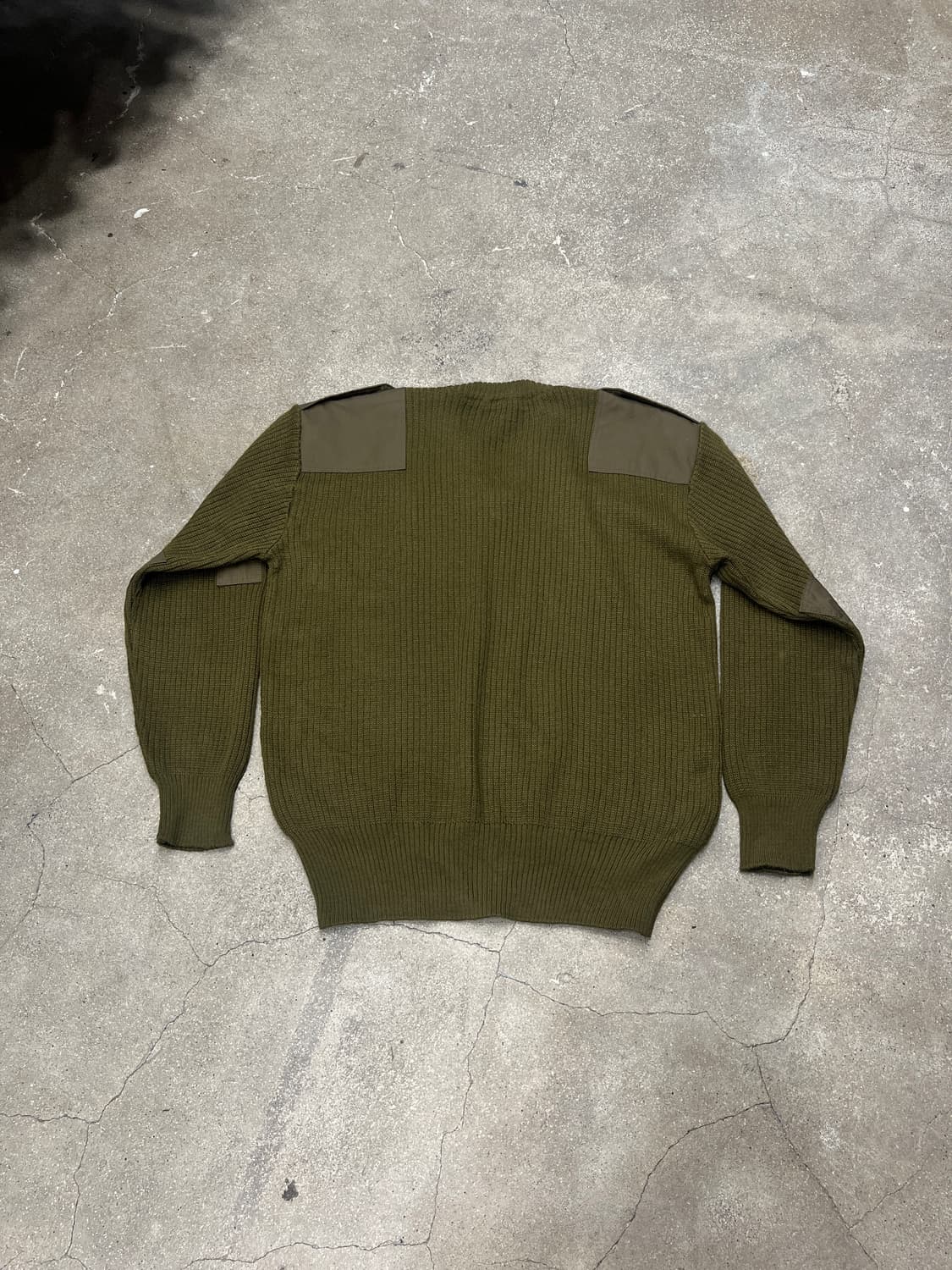 이탈리아군 버진 울 코만도 스웨터 L 상품이미지5