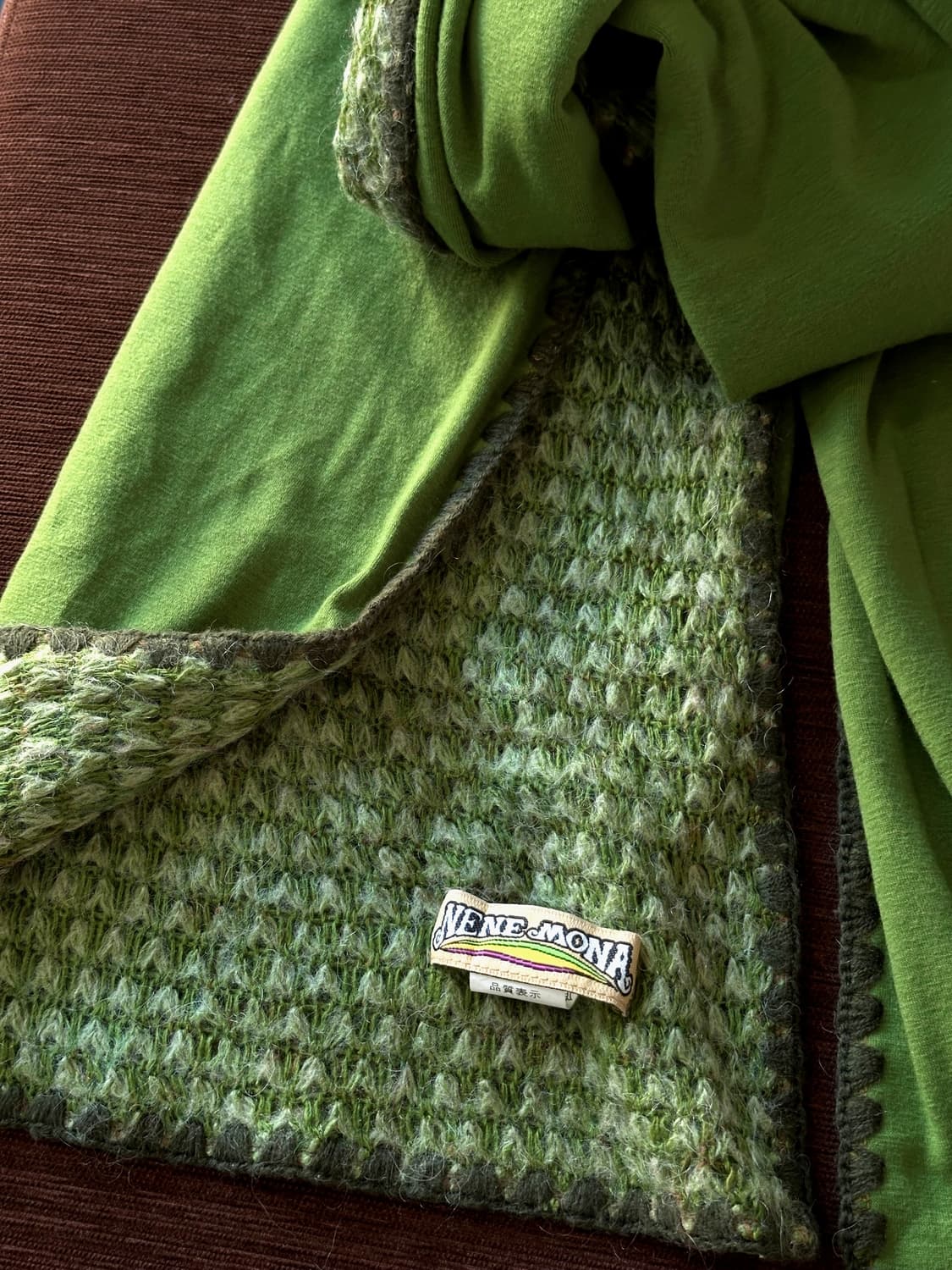 Double face knit design muffler 상품이미지2