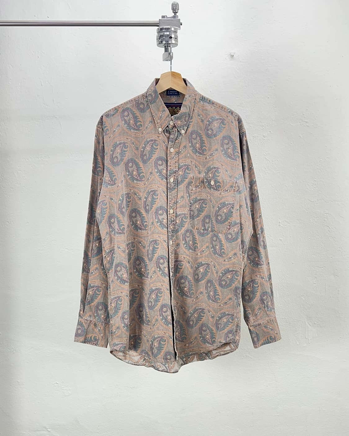 랄프로렌 챕스 오리엔탈 페이즐리 코튼 셔츠 상품이미지1