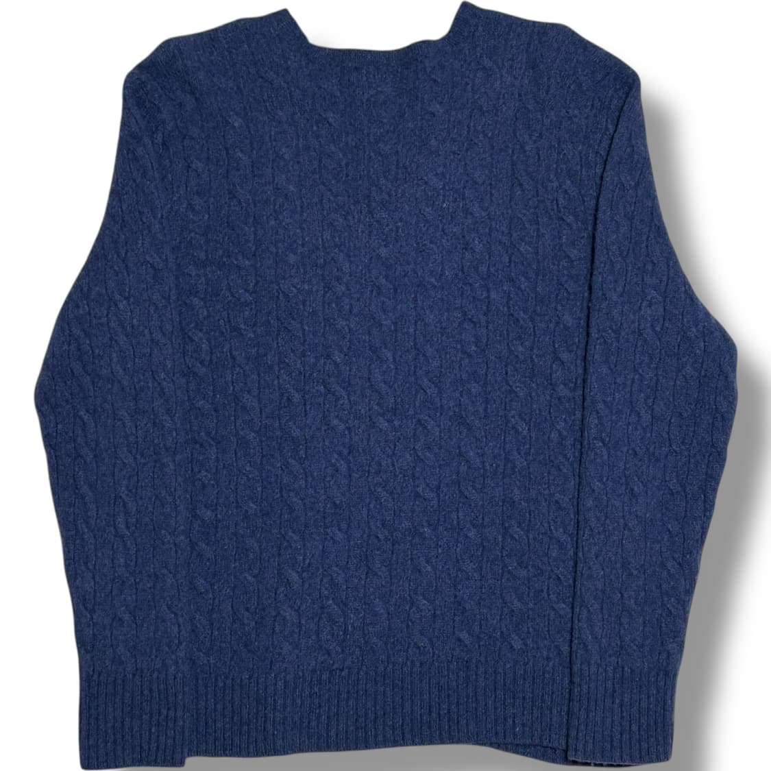 Polo Ralph Lauren 캐시미어 블루 케이블 니트 상품이미지2