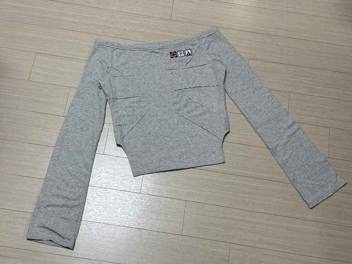 플리즈노팔로우 유니온 잭 롱 슬리브 탑 상품이미지3