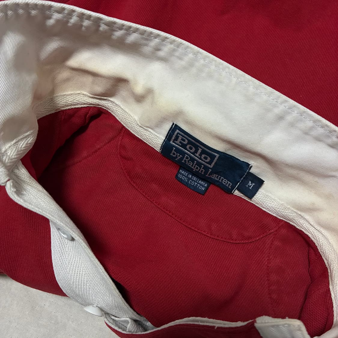 폴로 빅포니 럭비티 레드 M 상품이미지3