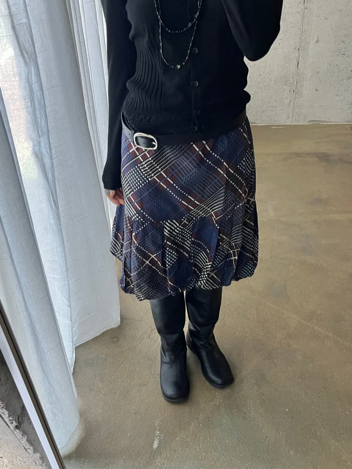 Pierre Cardin 피에르가르뎅 벌룬 미디 스커트 상품이미지7