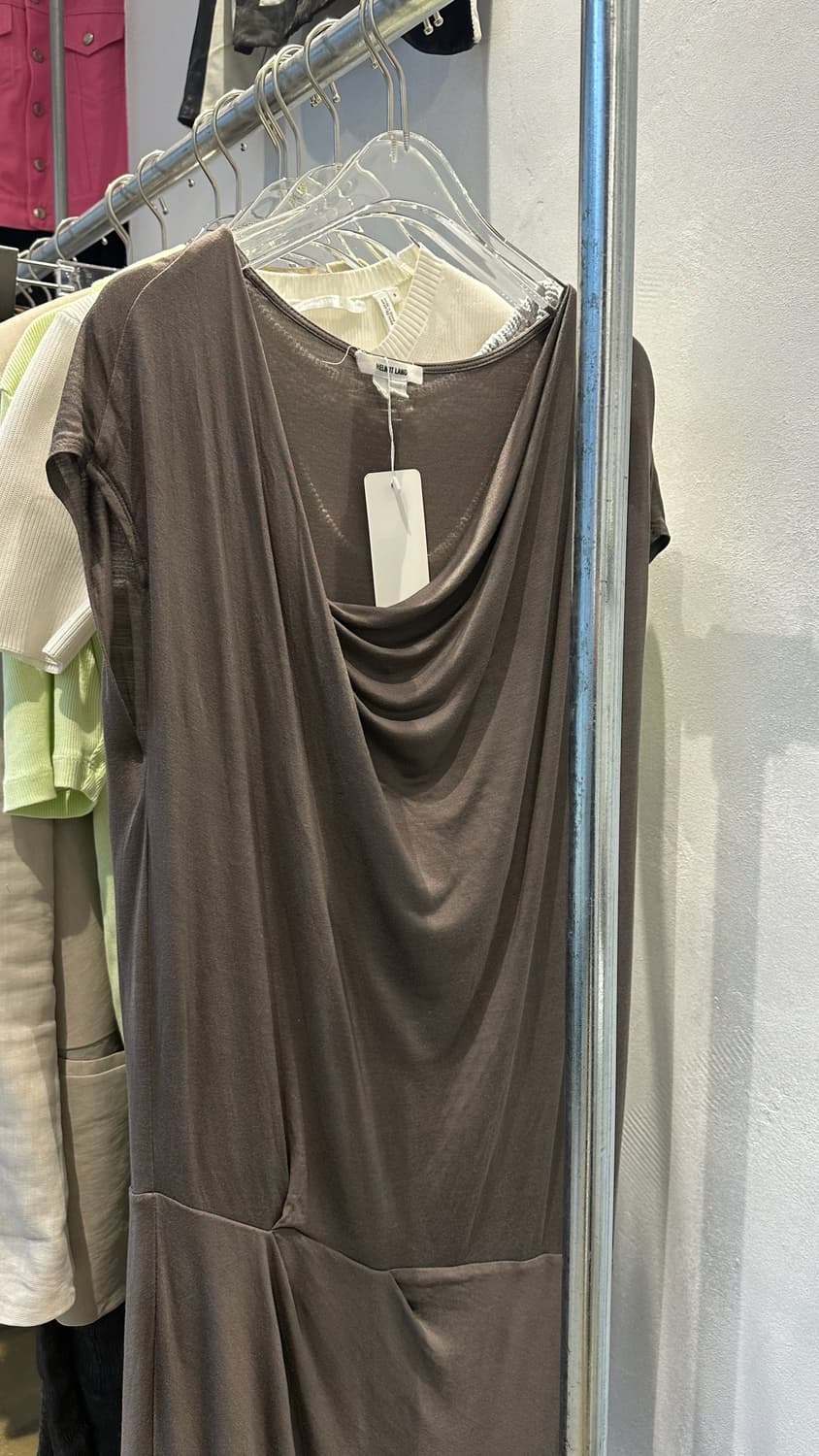 Helmut Lang Drape Midi Dress 상품이미지3