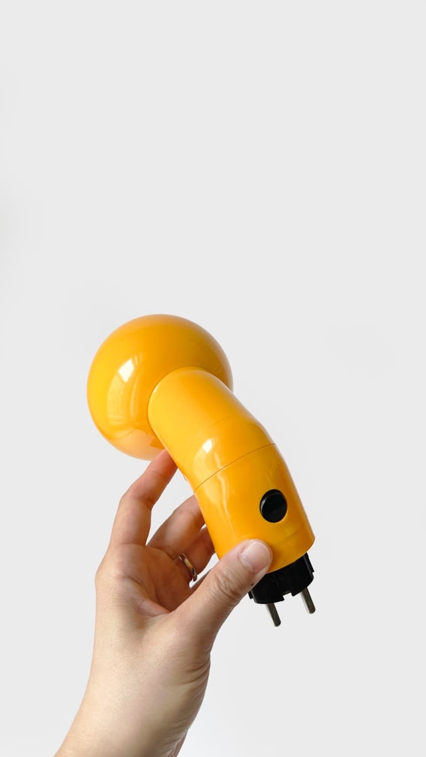 Vintage space age plug lamp─yellow 상품이미지2