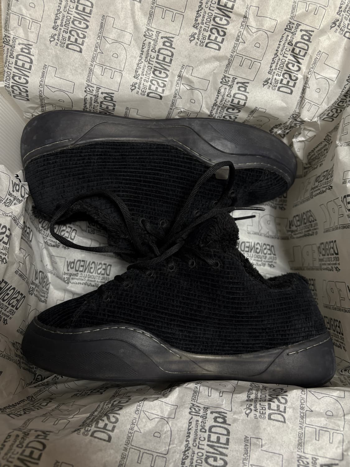 ERL 리미티드 코듀로이 뱀프 스니커즈 42사이즈 상품이미지7