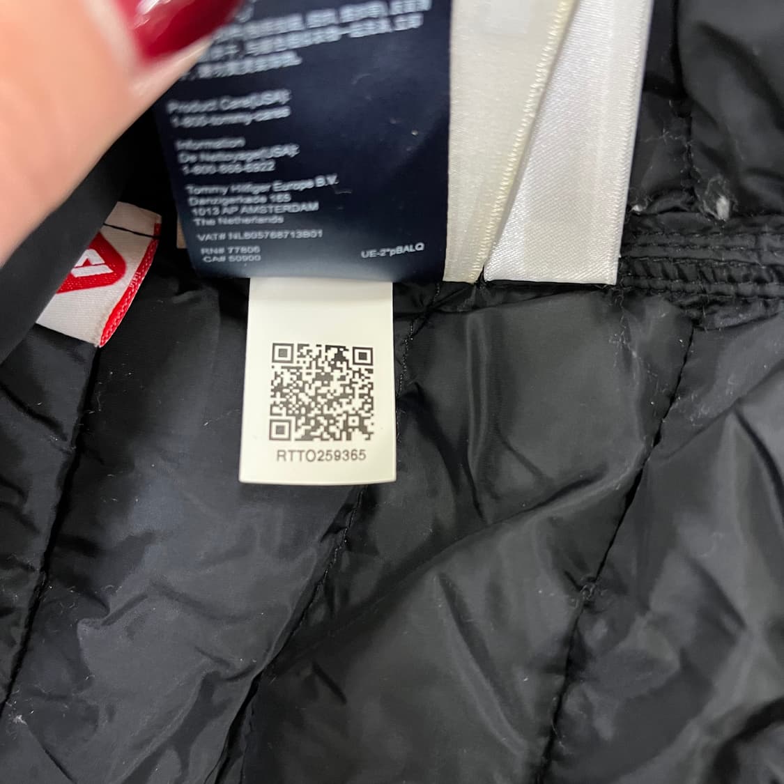 [S] 타미힐피거 경량 패딩 자켓 0105M1 상품이미지5