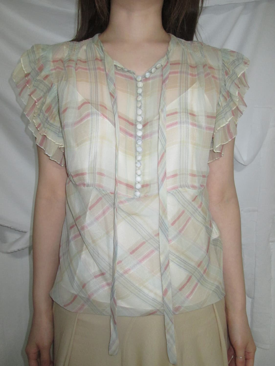 Polo Cotton Candy Blouse 상품이미지4