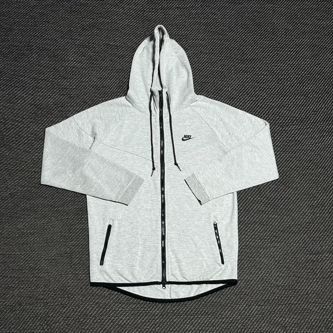 [XL] Nike 나이키 테크팩 그레이 투웨이 후드집업 자켓 상품이미지1