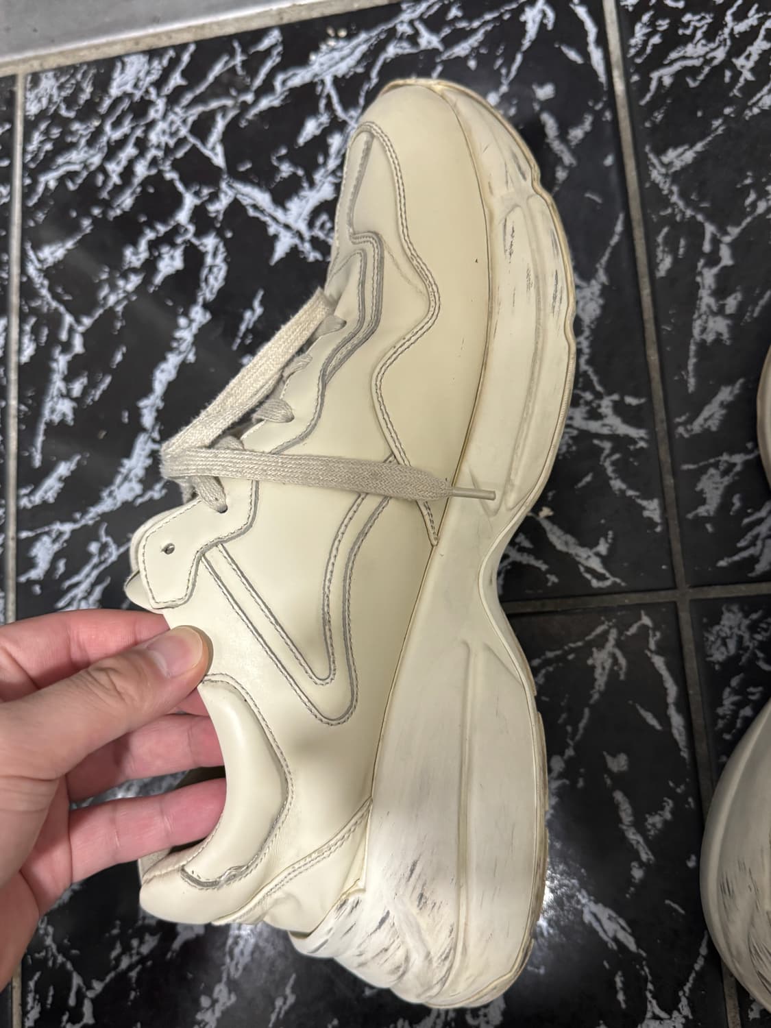 구찌 라이톤 더티 스니커즈 운동화 280 상품이미지4