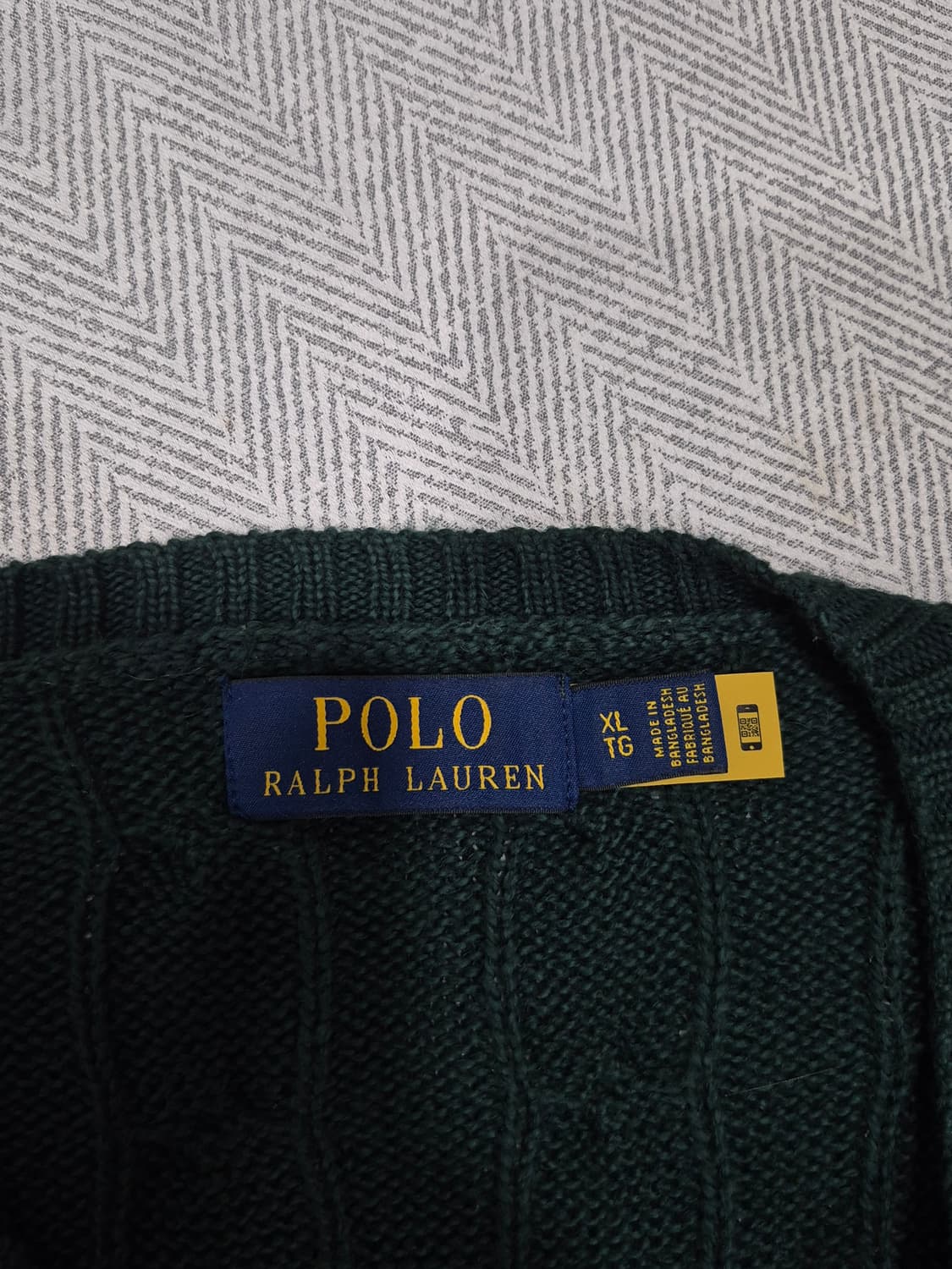 폴로랄프로렌 케이블 꽈배기 니트 남성 105사이즈 상품이미지4