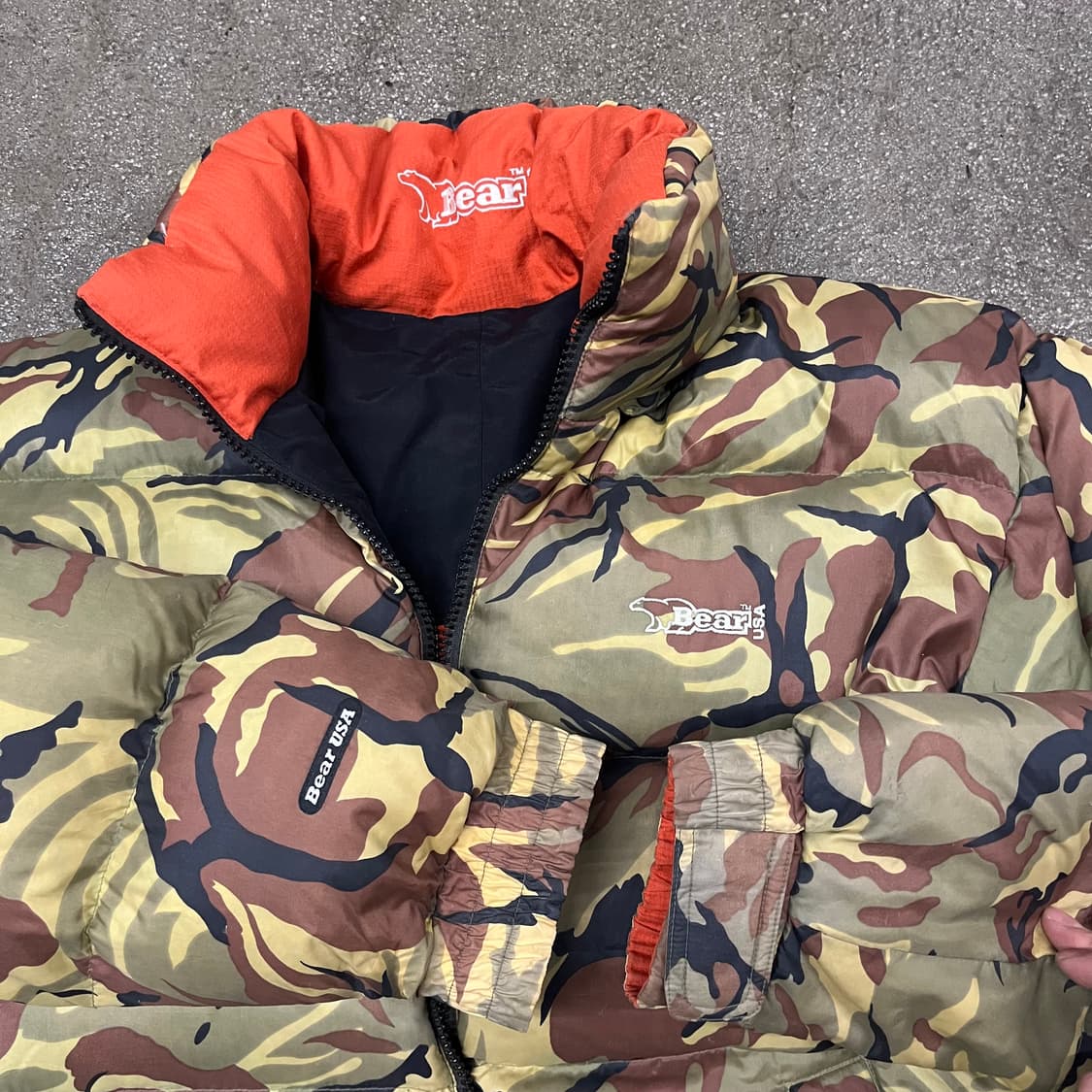 90s Bear USA 덕다운 패딩자켓 (105-110) 상품이미지3