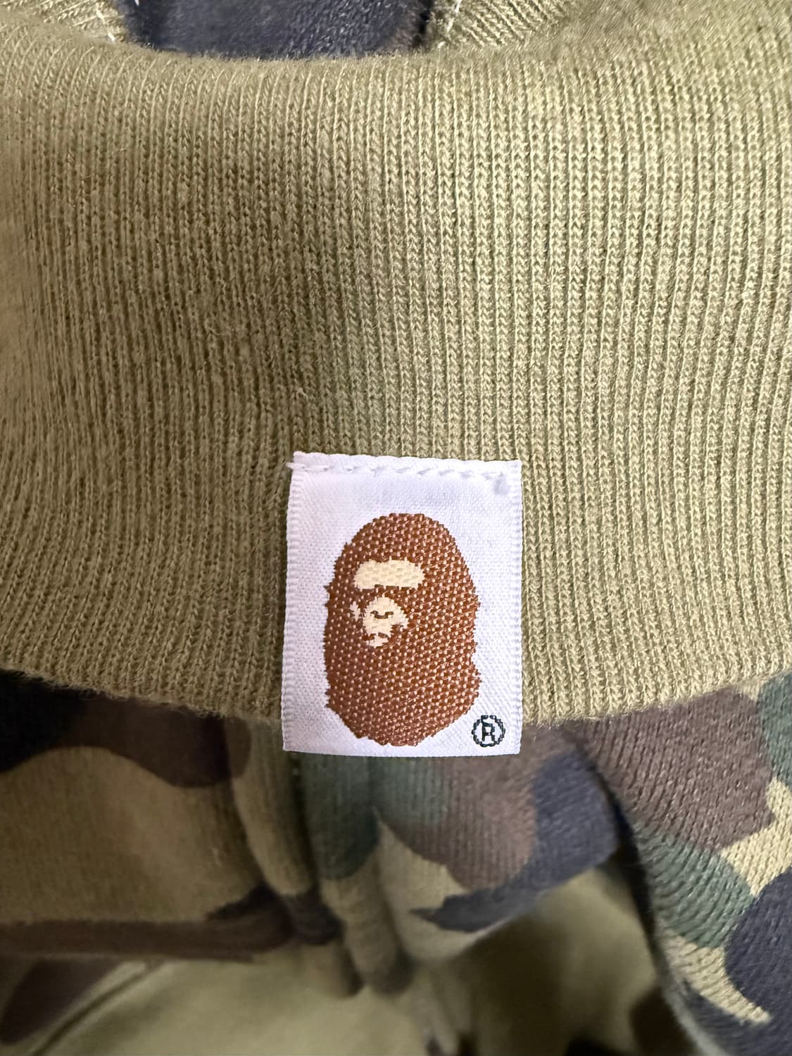 베이프 샤크후드 녹계 XL 상품이미지5