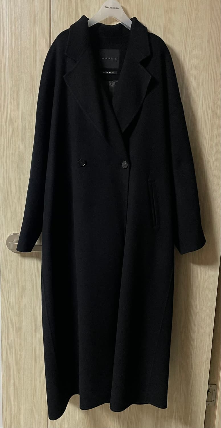 Handmade) Wide Long Coat [ Black ] 상품이미지7