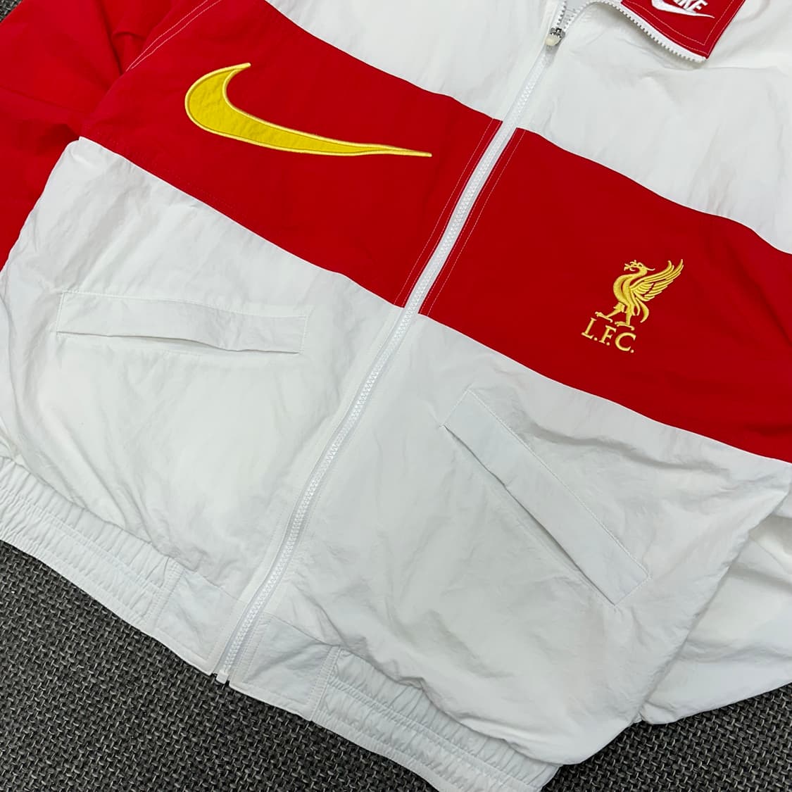 나이키 리버풀 헤리티지 레어템 우븐 바람막이 M 상품이미지5