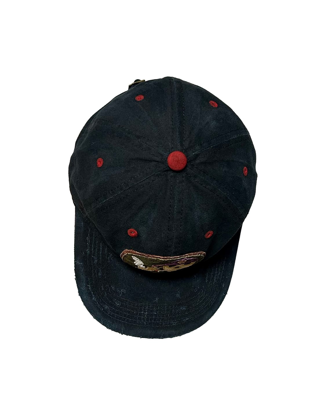 빈티지 스컬 캡 모자 볼캡 핸드메이드 커스텀 제작 상품이미지5