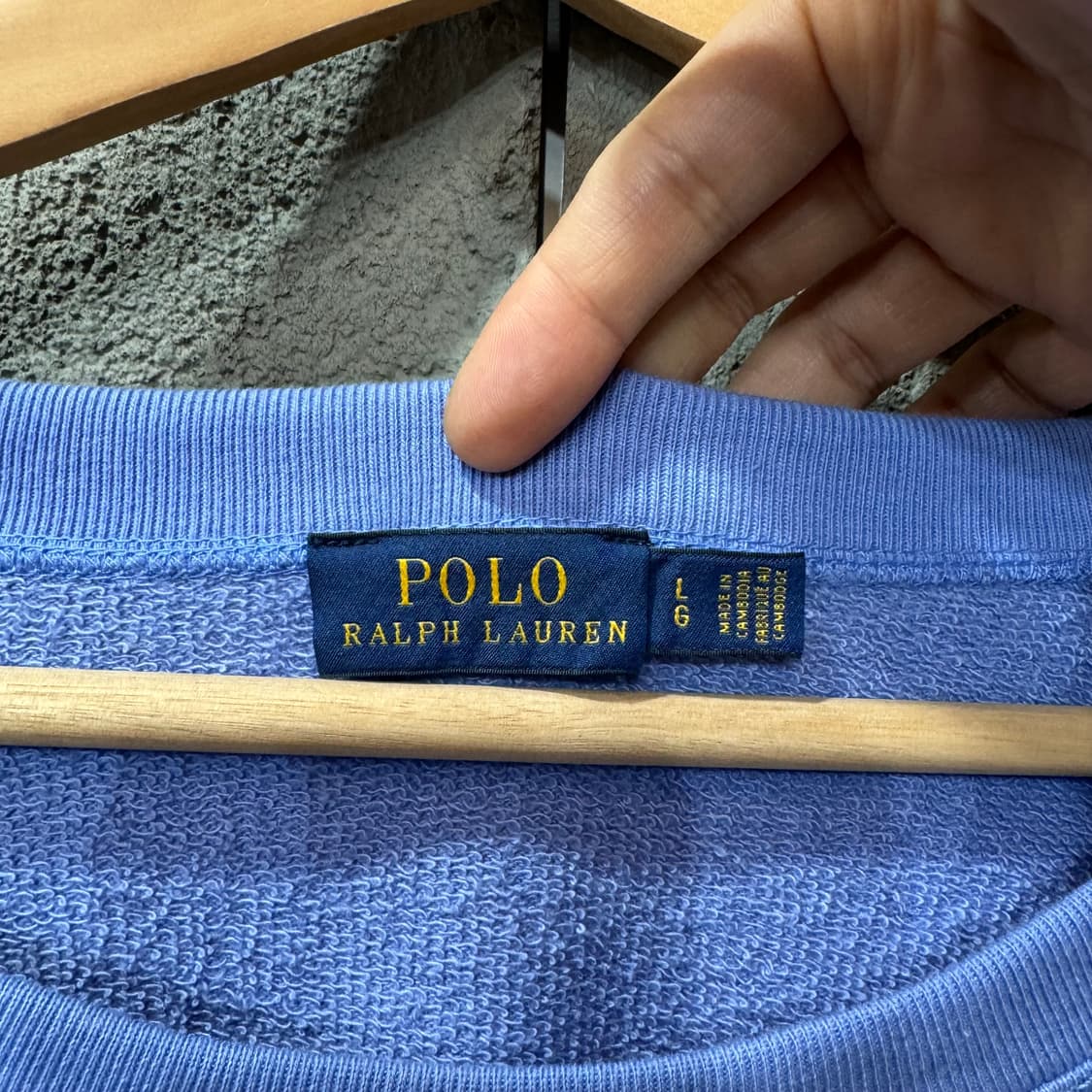 랄프로렌 폴로 우먼스 맨투맨 (L)  상품이미지4