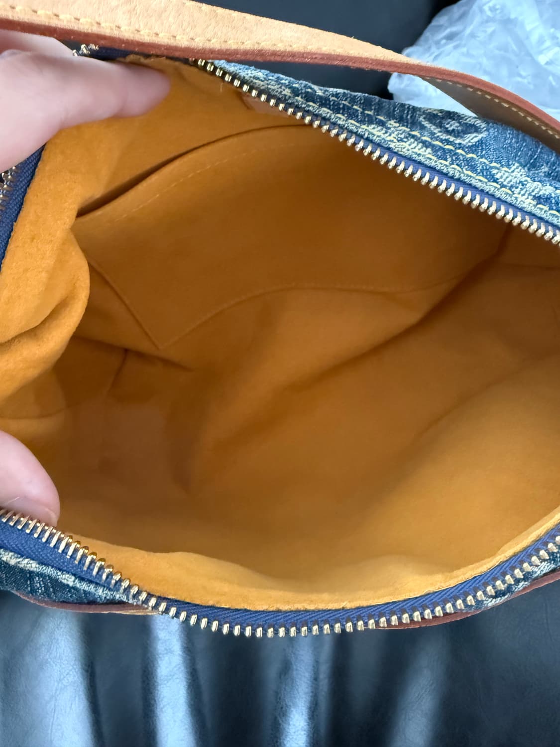 루이비통 데님 배기백 pm (감정서포함) 상품이미지10