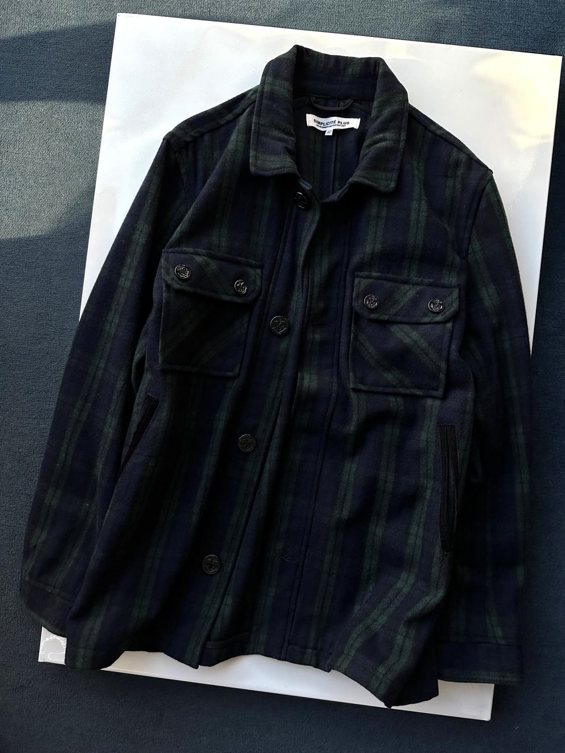 Patterned military shirket 상품이미지6