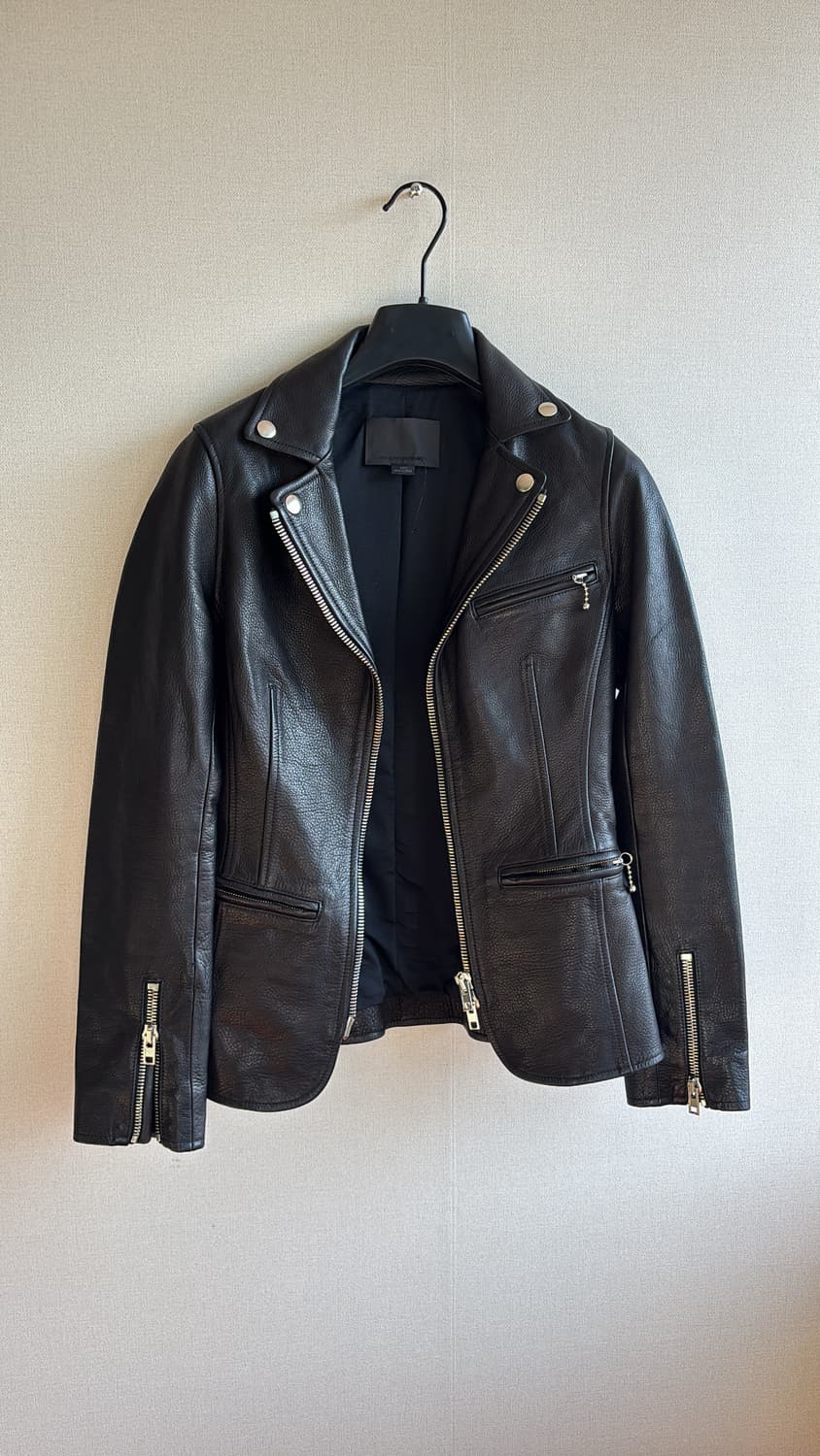 Calfskin Leather Jacket 상품이미지2