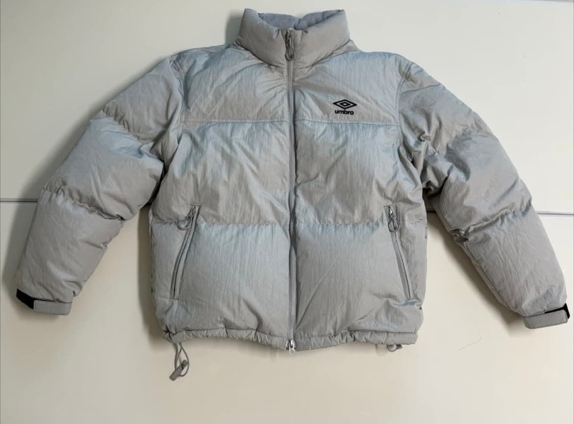 엄브로 라이트 그레이 패딩 100 상품이미지1