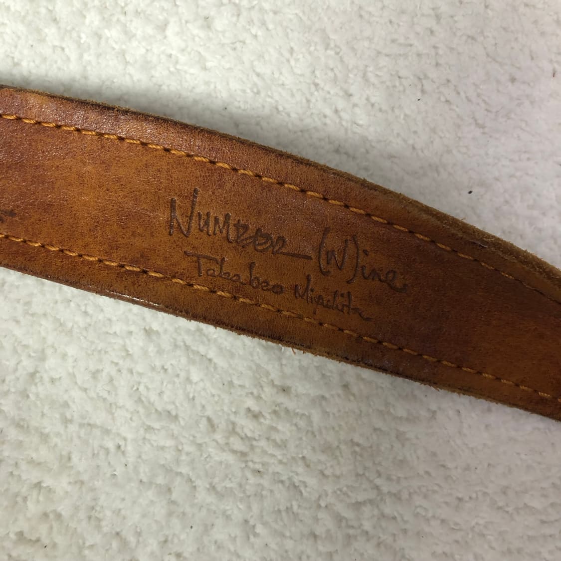 넘버나인 레더벨트  상품이미지3