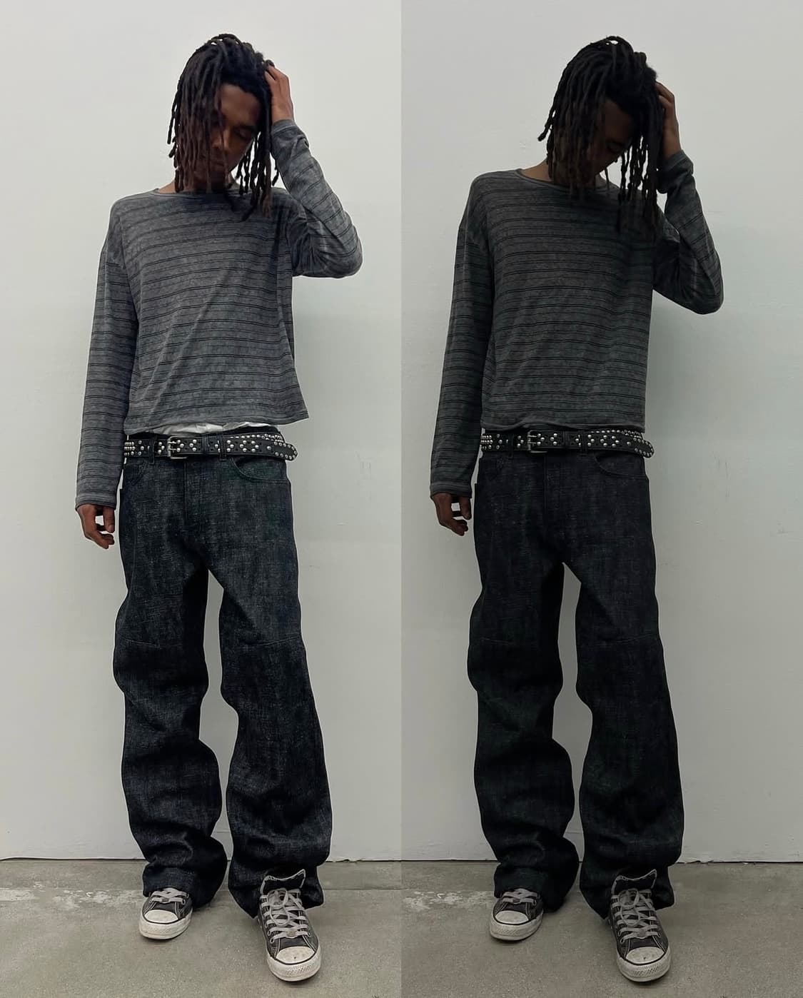 Ktwo studios 스트라이프 롱슬리브 상품이미지2