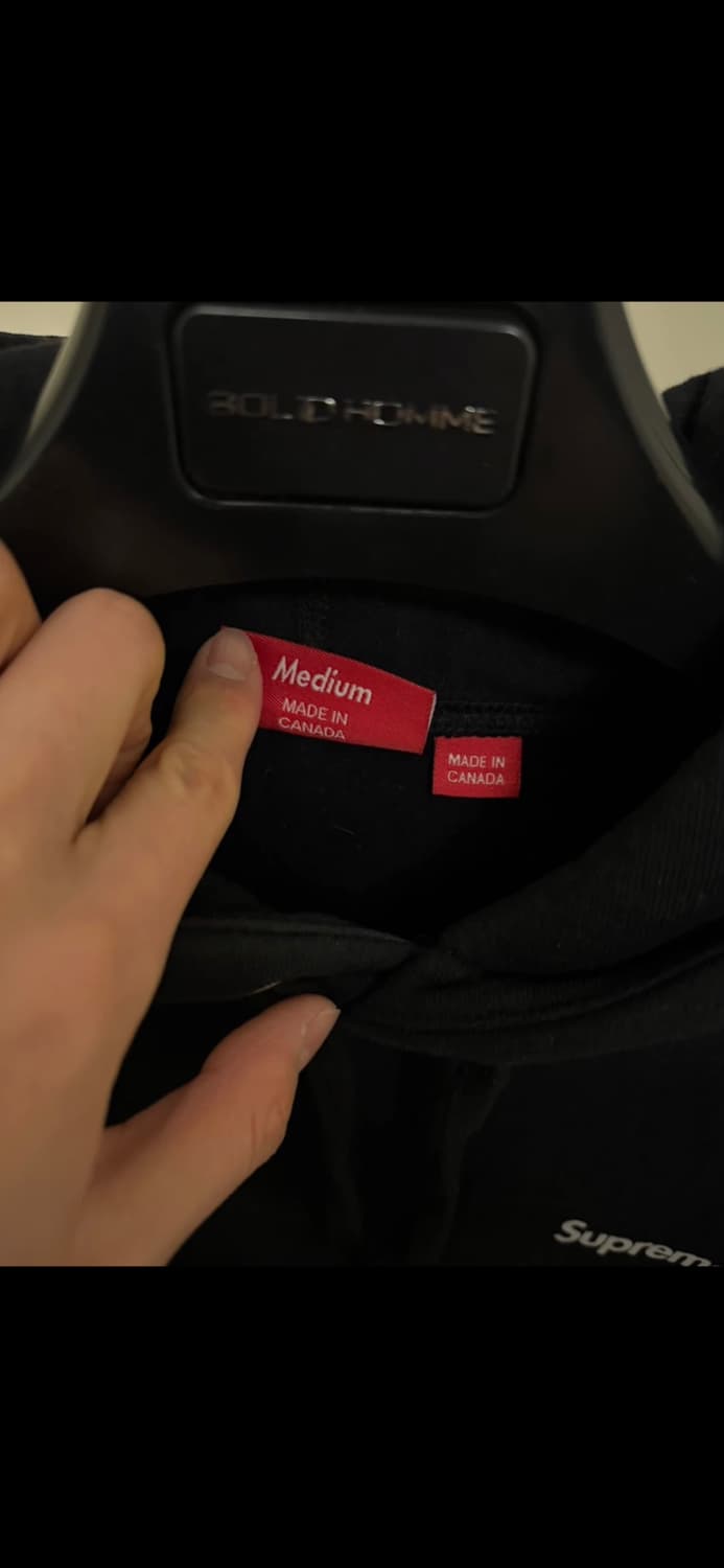 슈프림 [민트급.정품] 3m 로고 후드티 (시세 40만) m(103) 상품이미지3