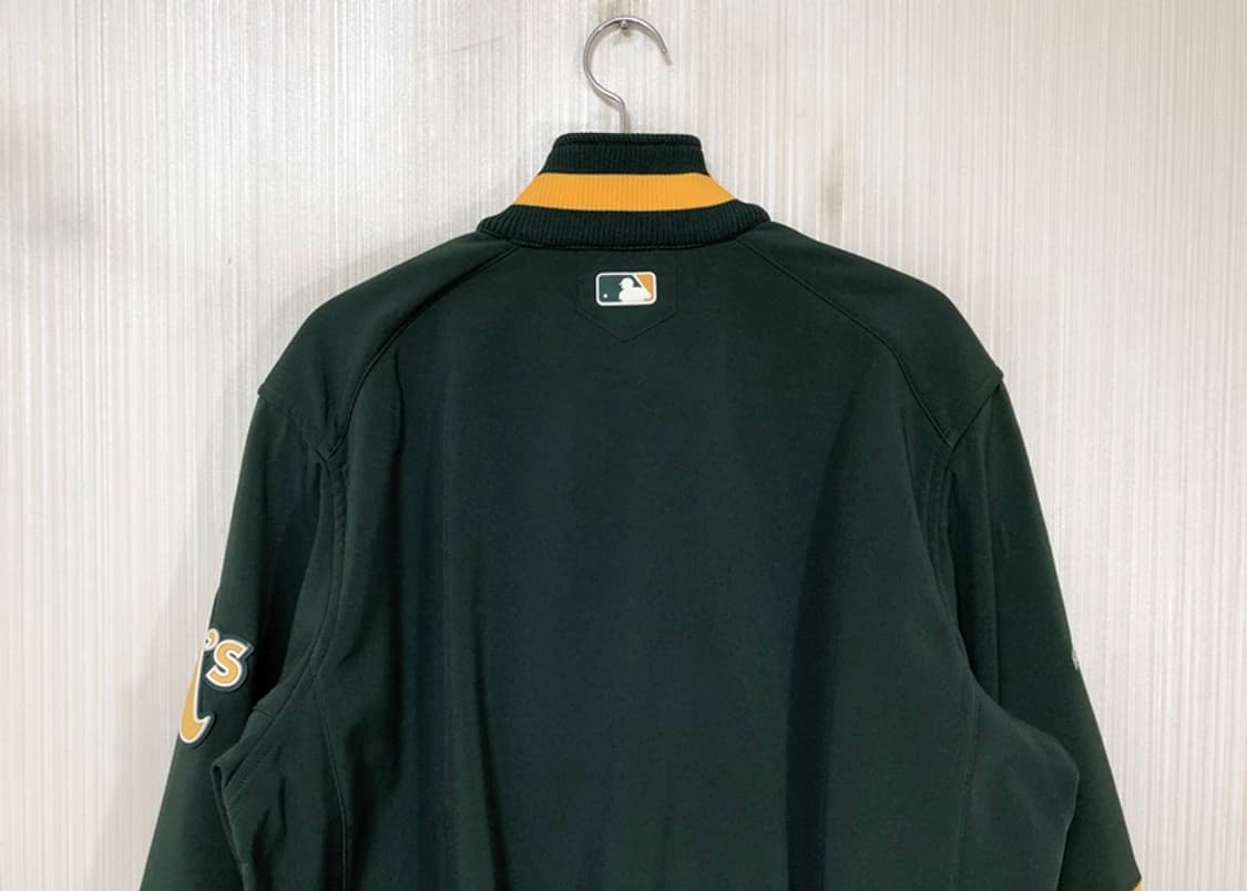 MLB 마제스틱 THERMA BASE 오클랜드어슬레틱스 어센틱자켓 M 상품이미지9