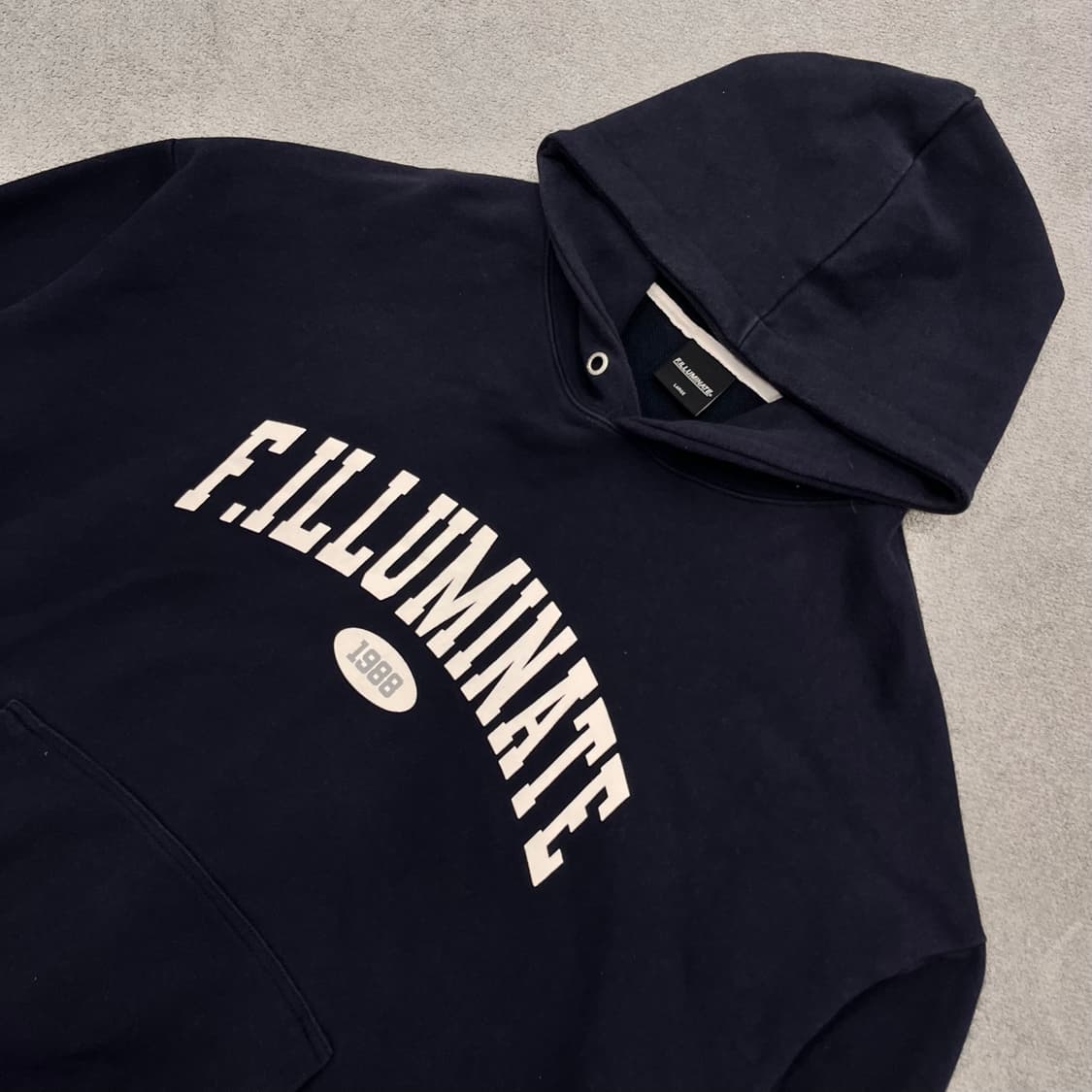 L F.ILLUMINATE 남색 후드티 1998  상품이미지2