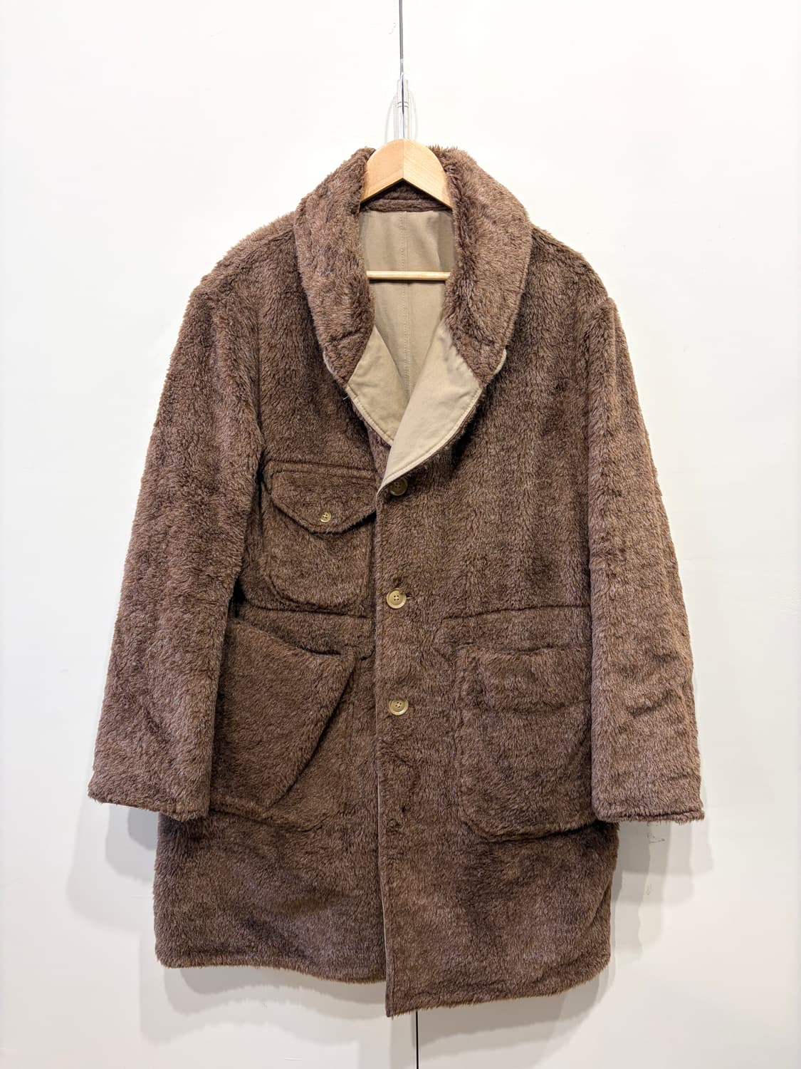 엔지니어드 가먼츠 숄카라 리버시블 코트 상품이미지1