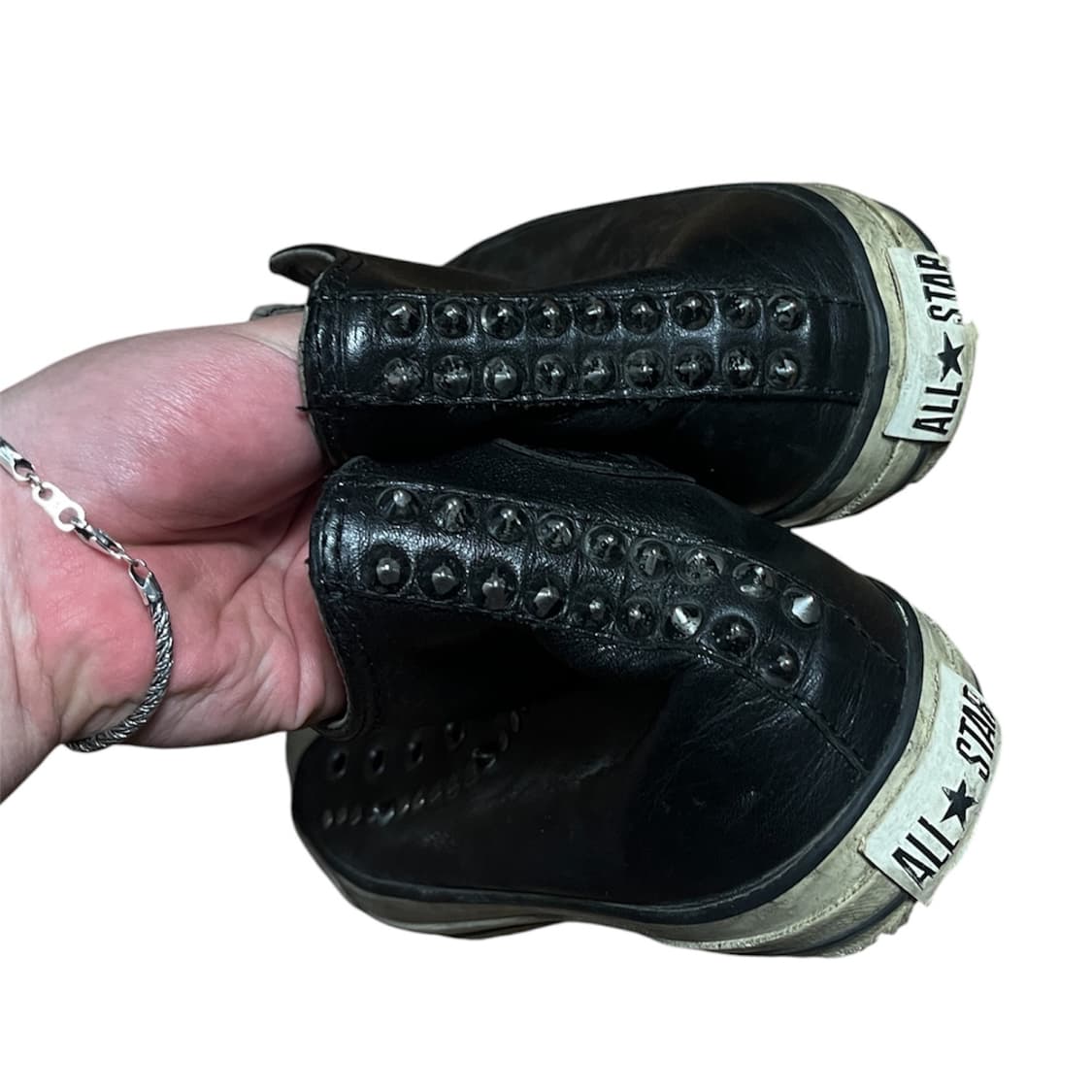 Converse X John varvatos 스터드 레더 하이탑 상품이미지3
