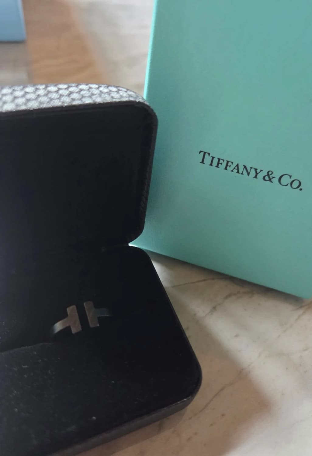 (정품) 티파니 티타늄 반지 상품이미지1