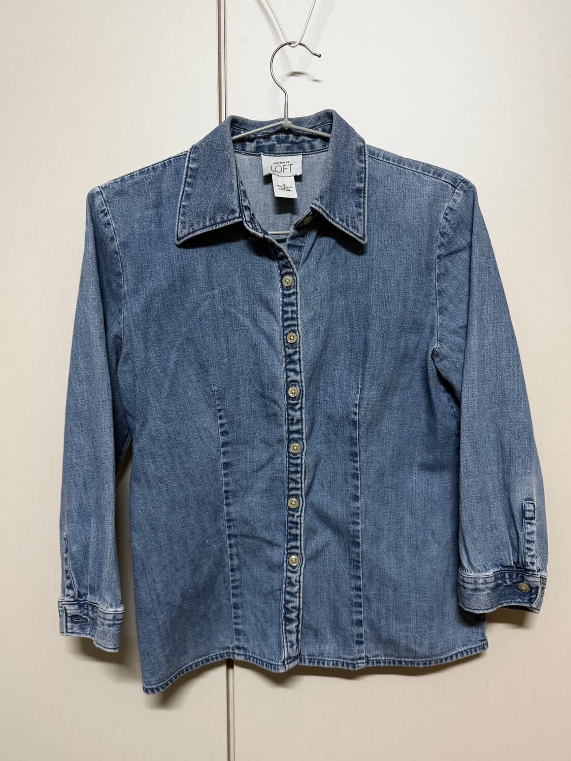 로프트 데님 셔츠 상품이미지1