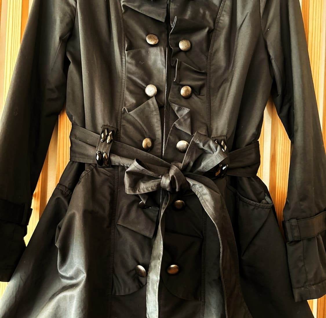 빈티지코트 대장 긱시크y2k자켓 헤이세이 공겜여주 그런지 펑크 오네갸루 상품이미지2