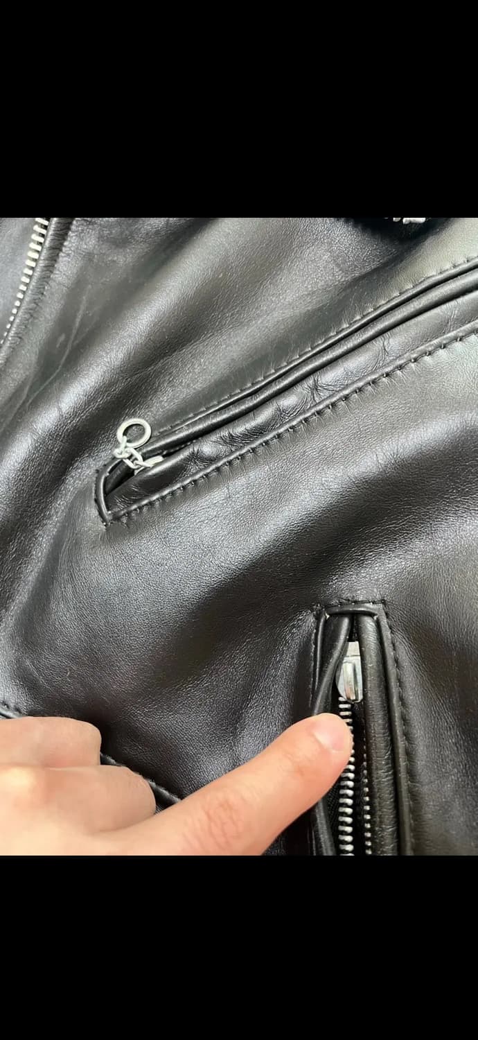 80s 쇼트 퍼펙토 더블 라이더자켓 상품이미지8