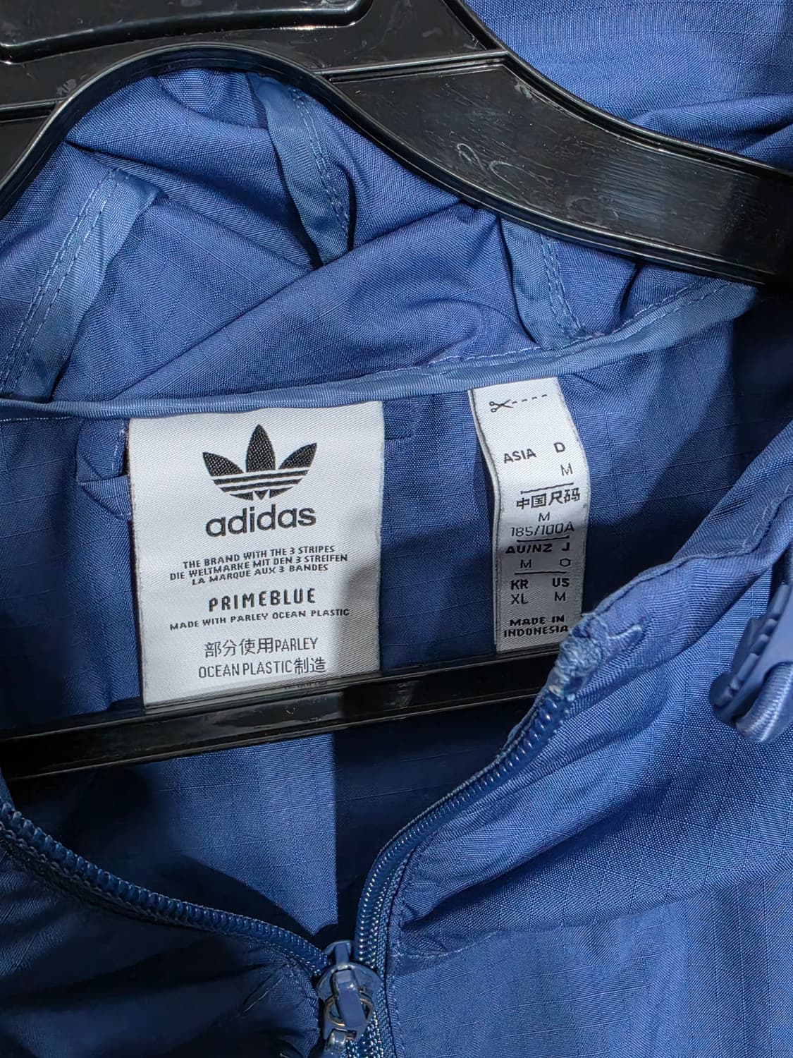 아디다스 오리지널 포켓 후드 윈드브레이커 바람막이 XL 상품이미지6