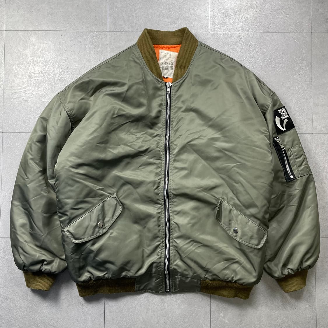 베스파 MA-1 플라이트 자켓 상품이미지3