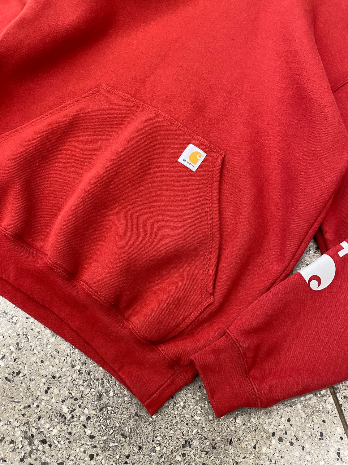 [M] Carhartt 칼하트 오리지널 핏 후드티 상품이미지3